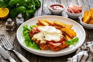 Gran milanesa fugazzeta (para compartir)