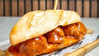 Bocata de albóndiga