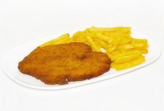 Cotoletta con patatine