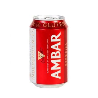 Cerveza Ambar lata  (33 cl)