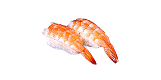 Nigiri de langostinos (2 uds.)