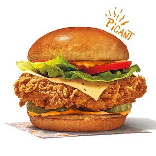 Spicy Deluxe Chicken Sandwich