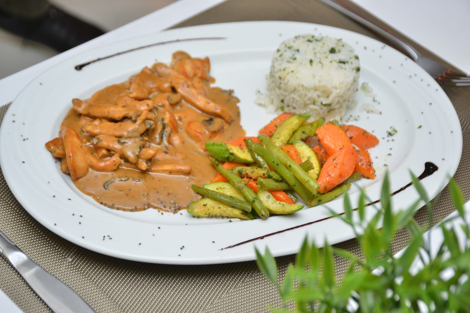 Émincé de Bœuf Sauce Champignons