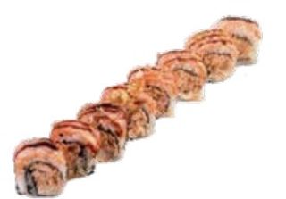 103 Salmon flame roll 8 pezzi