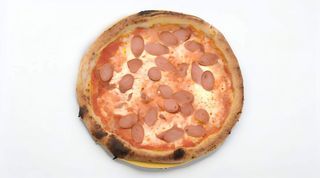 Pizza würstel