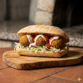 Panino falafel