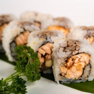 Uramaki teriyaki roll
