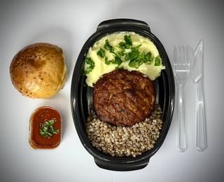 ქათმის კატლეტის ბოქსი