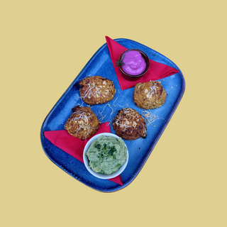 Polpettine veg con mayo homemade