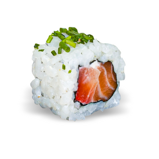 Uramaki de Roll Philadelphia e Morango