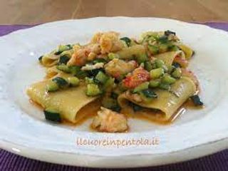 Preparato Mareverde,zucchine,verdure,gamberetti 2/3 porzioni