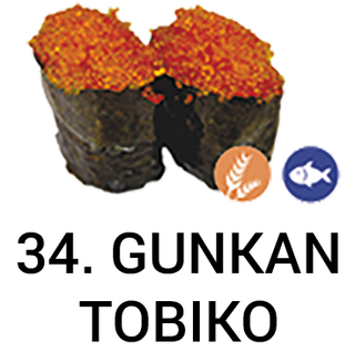 30. Gunkan De Tobiko (2 Uds.)