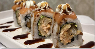 S24 Tempura salmon roll