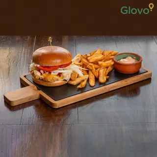 Crispy burger