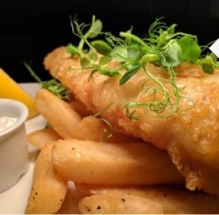 Filet z dorsza smażony panierowany