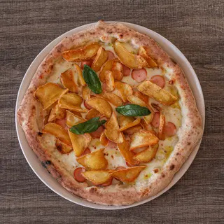 mozzarella wurstel patatine