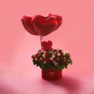 Box Misiowo-Balonowy duży 