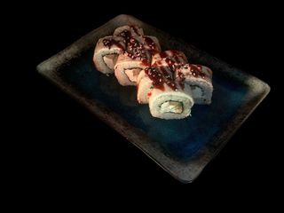 Рол Чорний дракон з креветкою (260г)