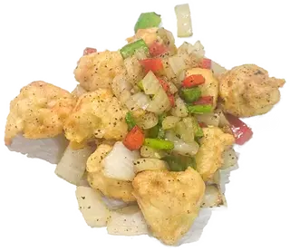 95 Pollo con sal y pimienta