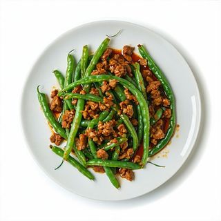 38. Fagiolini con carne