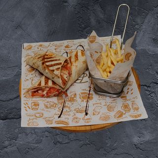 Тортила с хрупкаво пиле  450г 