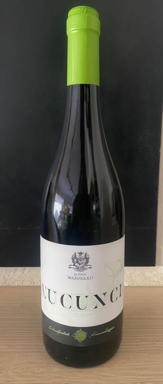 Bottiglia Vino bianco cucunci