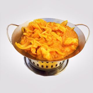 56 Pollo Con Salsa Satay