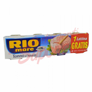 Ton rio mare in saramura 4x80g