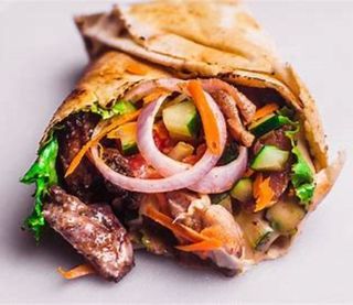 (COMBO)BEEF SUYA/CHICKEN SAUSAGE SHAWARMA