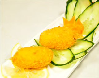 Chele di granchio fritte