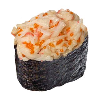 Gunkan z surimi mix spicy