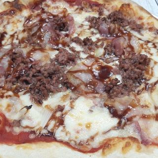 Pizza Barbacoa 28 cm.