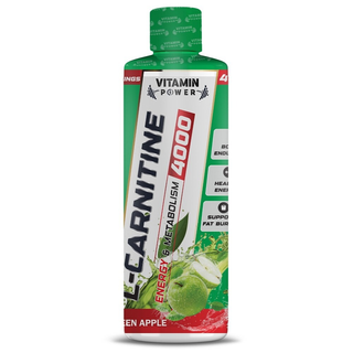 Vitamin Power - L-carnitine 4000(1000მლ)(მწვანე ვაშლი)
