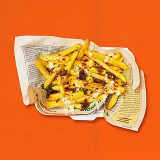 Patatas fritas trufadas