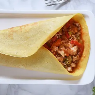 Crepe Salado Tejano