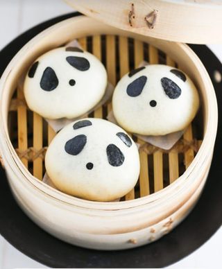 Bao Dulce En Forma De Panda