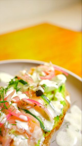 Tartine Saumon Fumé Avocat