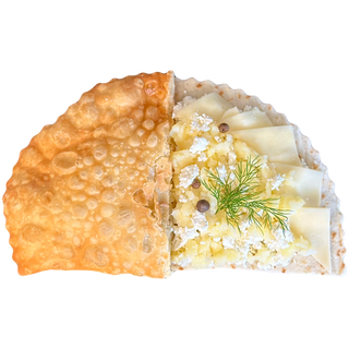 Czeburek z Serem i Ziemniakami Mega - Smażony 30cm
