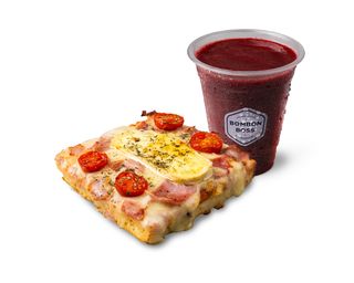 Menú focaccia + smoothie