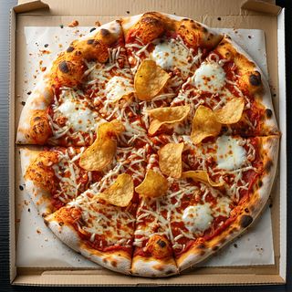 Pizza Patatine, tirata