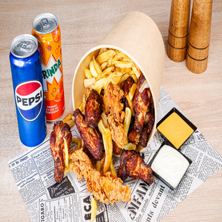 BUCKET MIX (CRISPY/ARIPIOARE) 