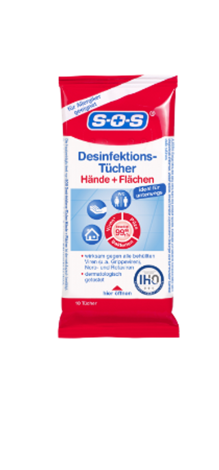 სოს - სვ. ხელსახოცი სადეზინფექციო 6680 #10