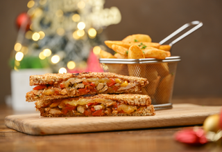 Chicken Pizza Toastie