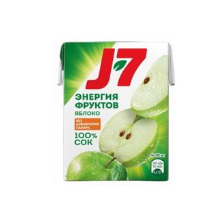 Բնական հյութ J7 խնձոր 200մլ