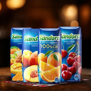 სანდორას წვენები პატარა