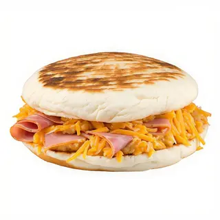 Arepa de Jamon y Queso