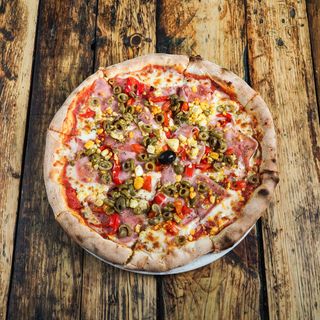 Pizza gourmet  argenta (mediana)