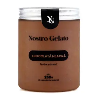 Înghețată de ciocolată neagră