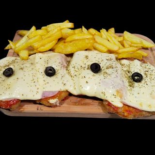 Milanesa A La Napolitana DeTernera Black Angus