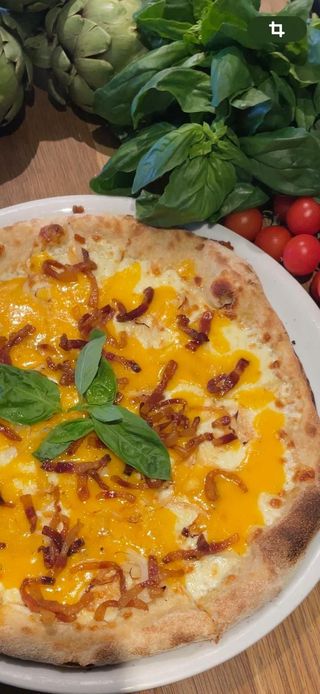 PIZZA CARBONARA